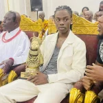 Oba of Benin gifts Rema royal medal