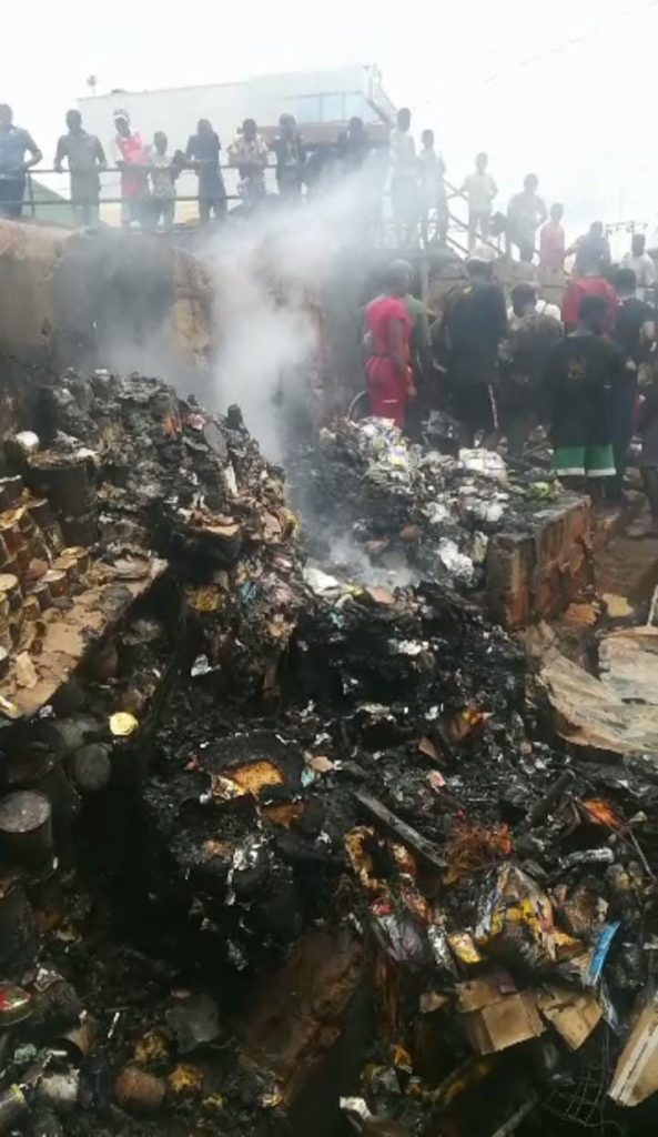 Fire guts Anambra spare parts market