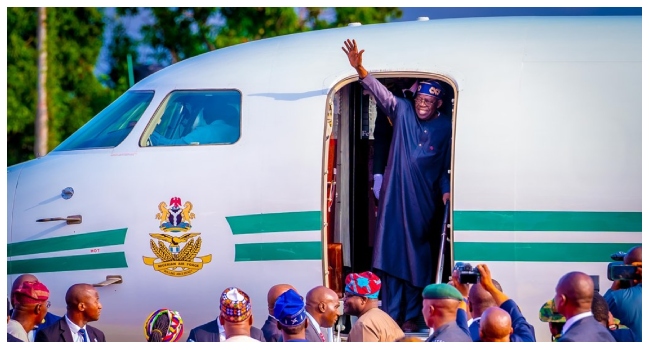 JUST IN: Chinese firm releases seized presidential jet for Tinubu’s France trip