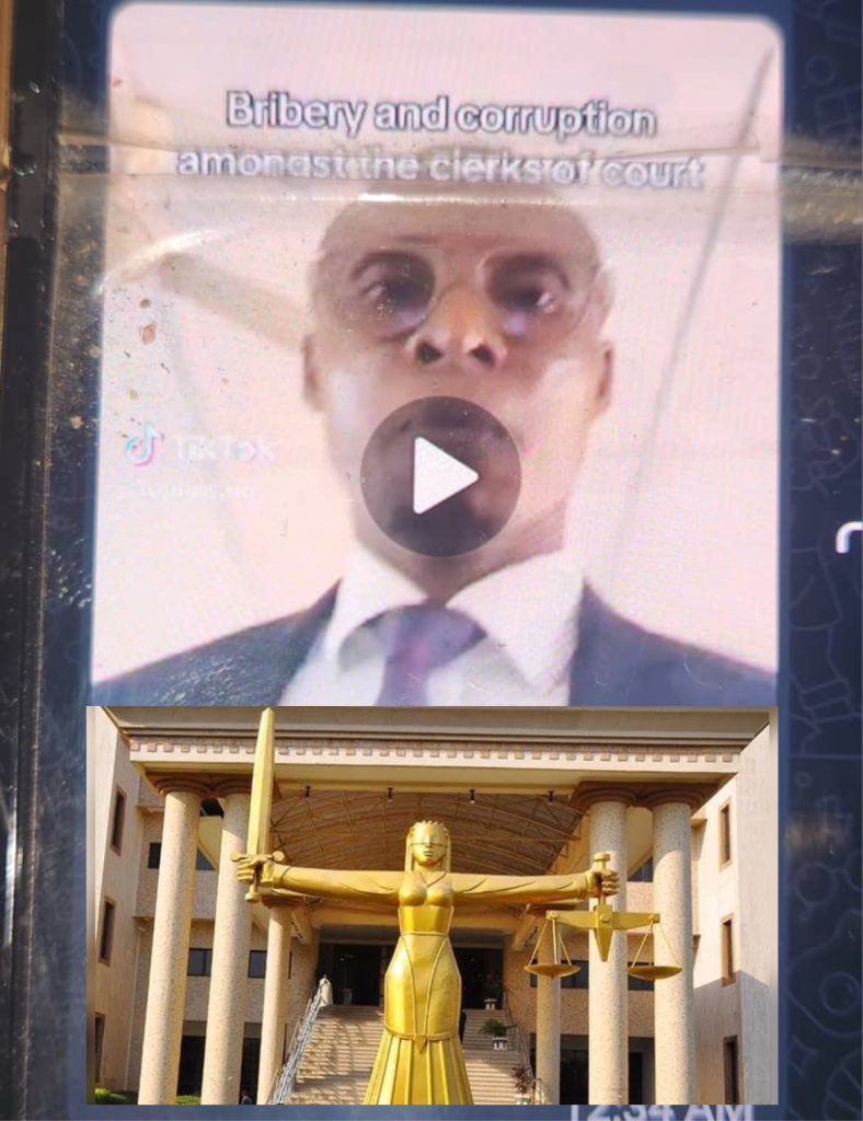 LAWYER APOLOGISED TO THE CHIEF JUDGE OF ANAMBRA STATE AND THE PRESIDING MAGISTRATE OVER VIRAL VIDEO