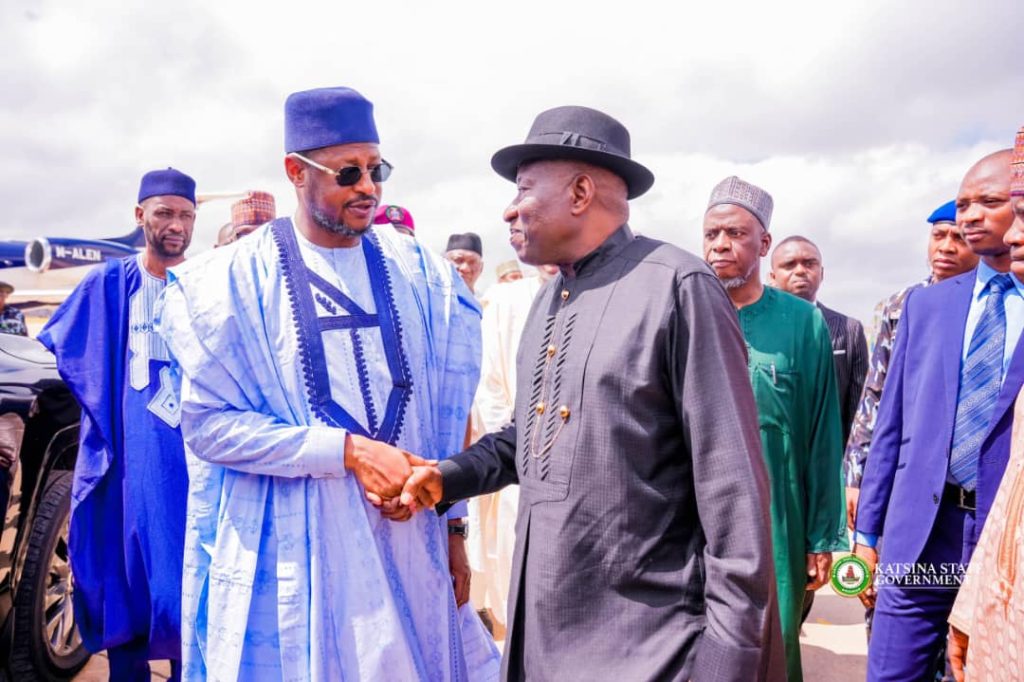 Jonathan pays condolence visit to Yar’adua family in Katsina