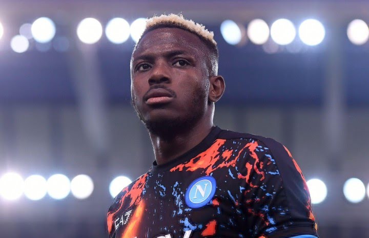 Osimhen deletes Napoli traces from X profile