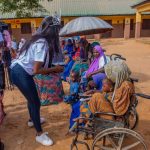 PHOTOS: Miss Universe Nigeria Visits Abuja IDP camp