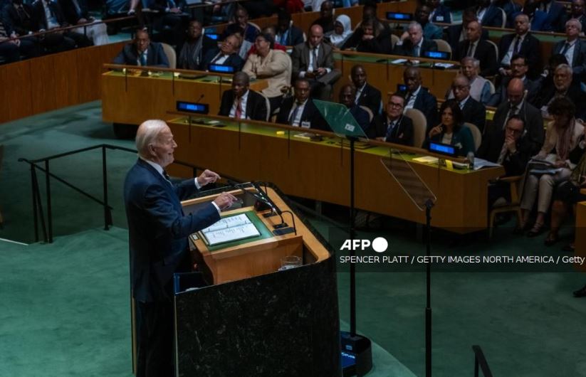 Stop arming generals in Sudan, Biden tells world leaders at UNGA