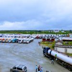 BREAKING: NNPC trucks begin petrol loading at Dangote refinery