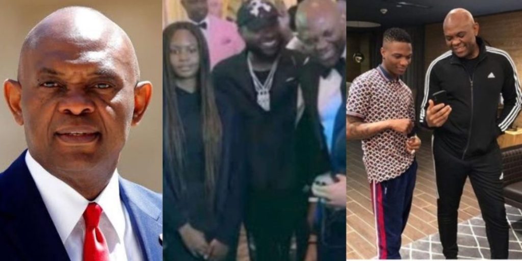 Billionaire Tony Elumelu aide reacts to Davido displacing Wizkid as the UBA new brand ambassador