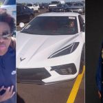 Actor Bolanle Ninalowo gifts son new Corvette sports car for his 18th birthday (Video)