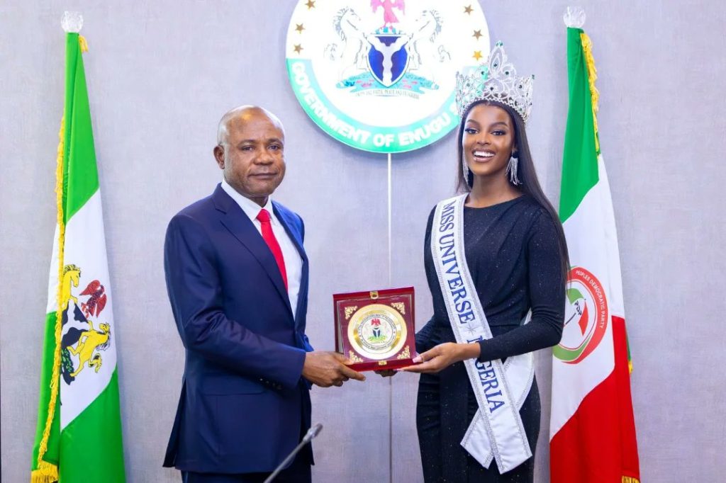 Mbah appoints Miss Universe Nigeria as Enugu brand ambassador