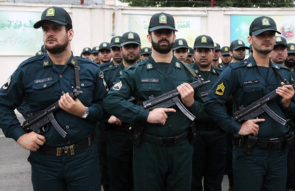 Terrorists kill 10 policemen in Iran