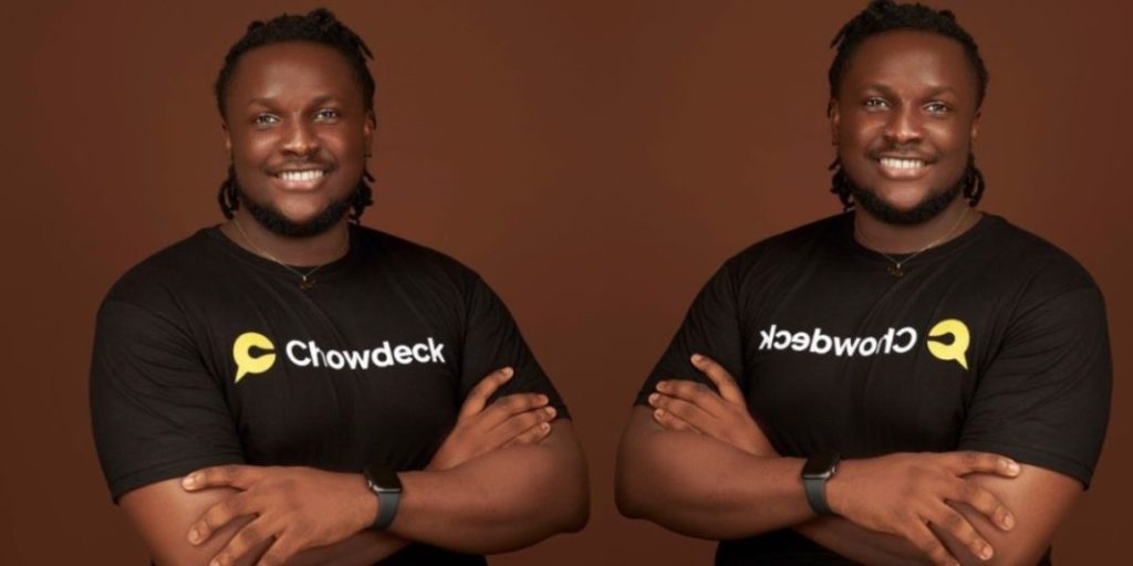 Meet Chowdeck CEO, Femi Aluko who has made over N30billion so far in 2024 with 1million registered users