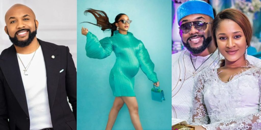 Singer Banky W confirms the arrival of a baby boy with his wife Adesua Etomi in sweet video (Watch)