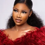 Tacha reacts after falling at Lagos Fashion Week [VIDEO