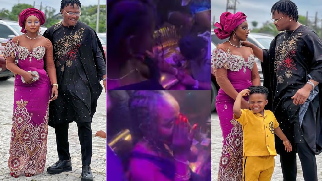 “This is so beautiful” – Checkout the heartwarming moment comedian Oluwadolarz engages longtime girlfriend at a Lagos nightclub (Video)