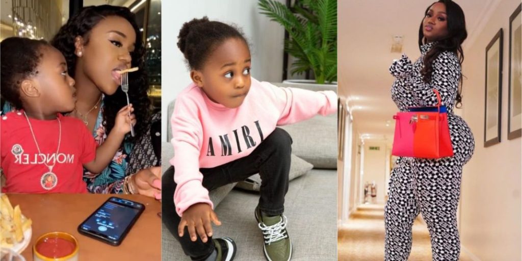 Davido wife Chioma finally returns to Instagram, remembers her late son Ifeanyi in new post