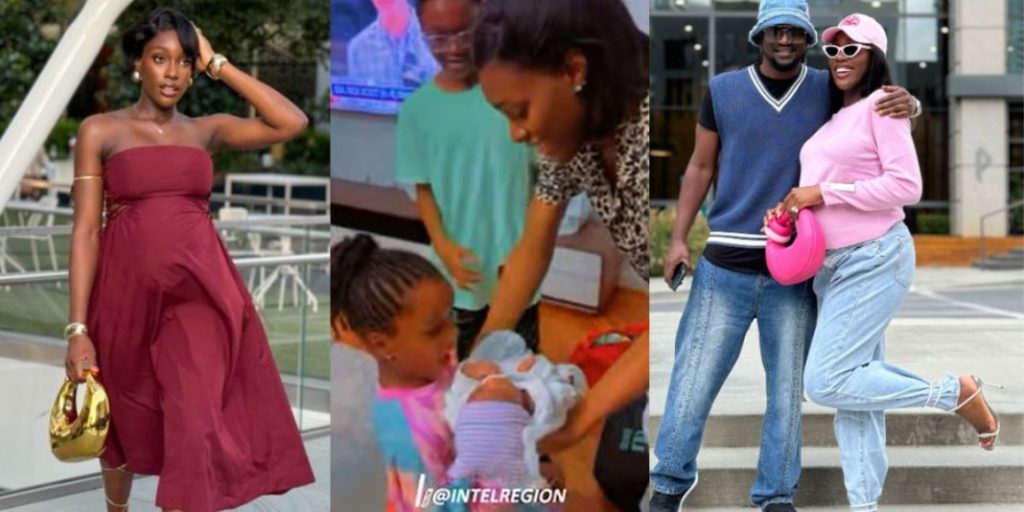 Singer Paul Okoye and his wife Ivy Ifeoma confirm the arrival of their new child in heartwarming video (Watch)